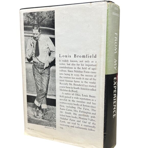 From My Experience By Louis Bromfield Hardback Book Club Edition 1955 Harper & B - Picture 3 of 7